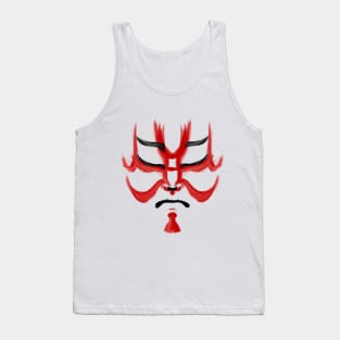 Kumadori Face Paint Tank Top